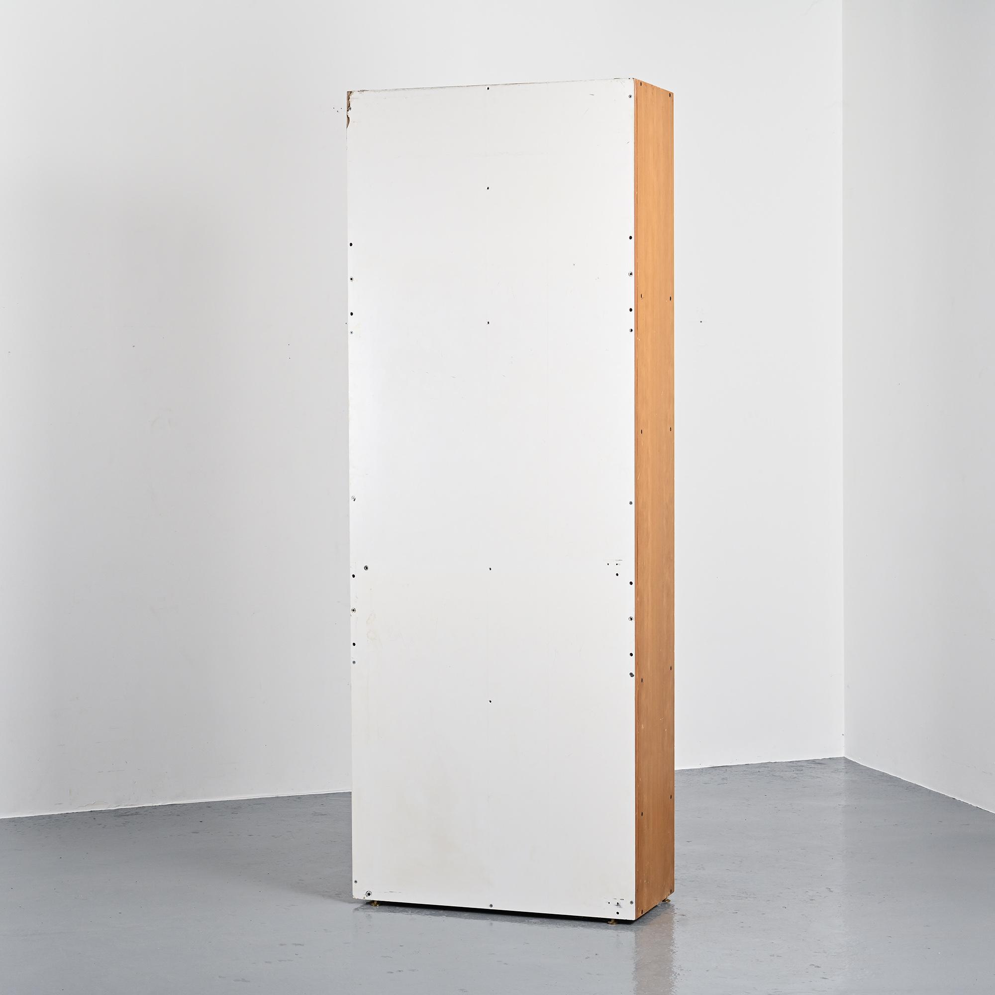 Wooden library by Pierre Guariche for Negroni, La Plagne, 1960s