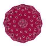 Set de table bandana - bordeaux