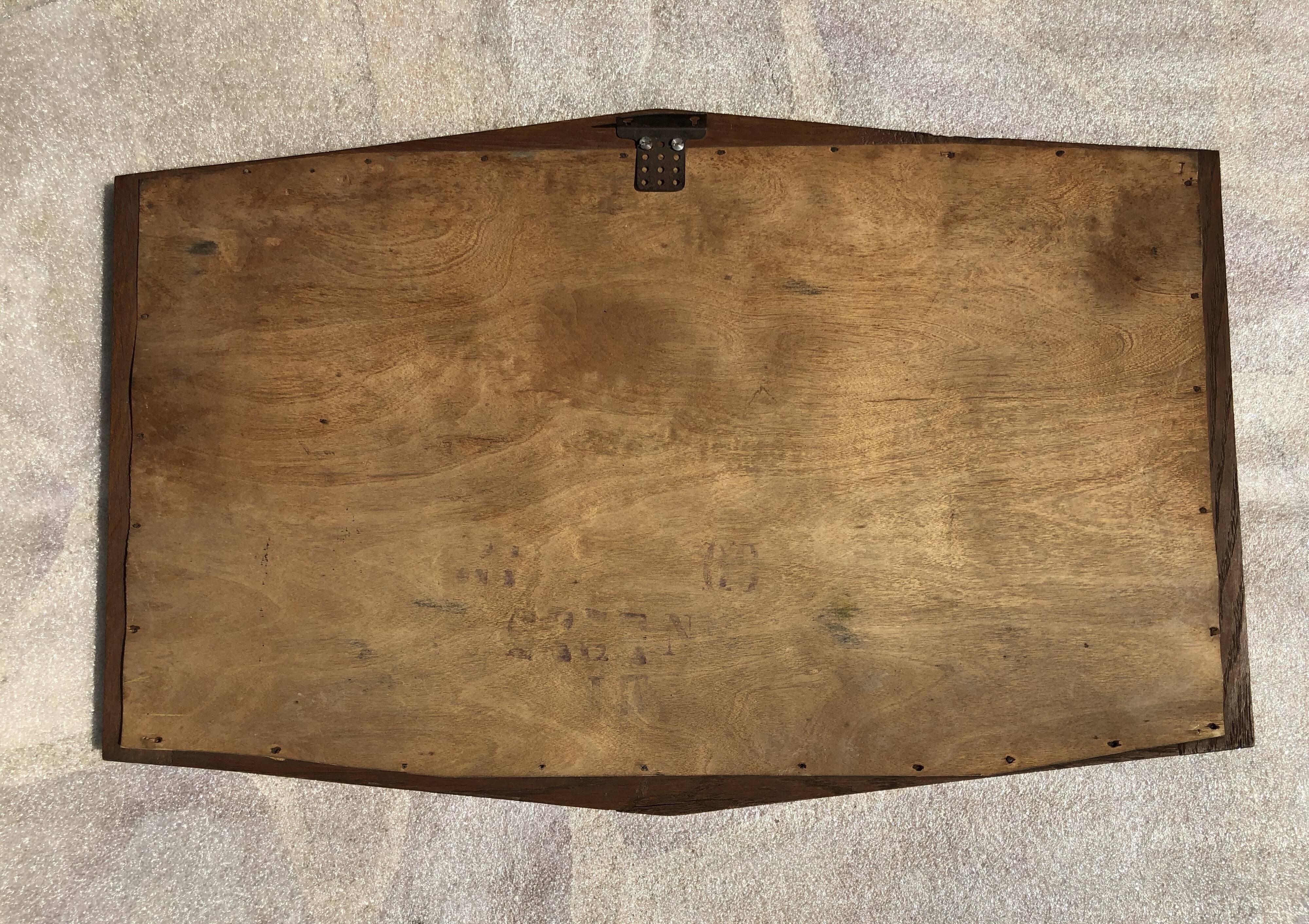 Art Deco wooden mirror