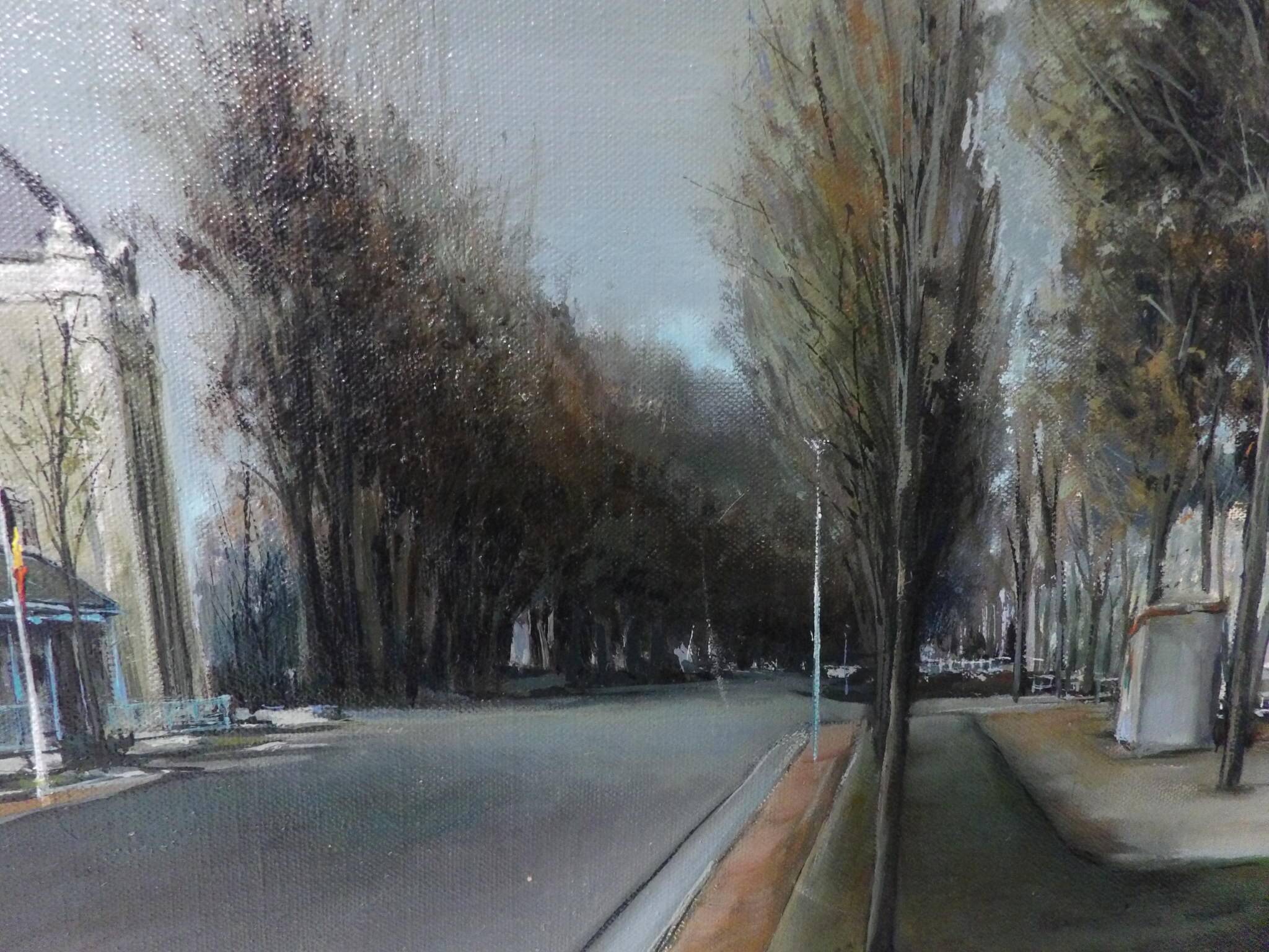 view from the esplanade of the Néris-les-Bains casino