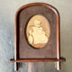 Antique Frame carved wood measurements 22 cm x 18 cm