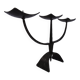 German Brutalist Iron Candleholder, 1960s