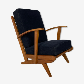 vintage, modernist mid-century, easy chair, 1950s