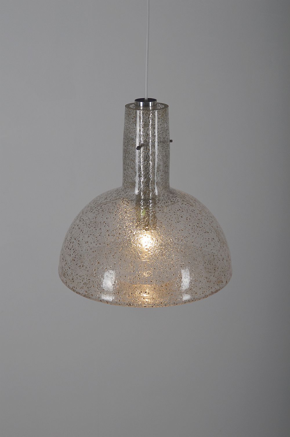 Gold Flake hanging lamp by Temde Leuchten, 1960s