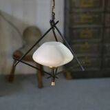 Minimalist 1960s pendant light