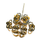 Vintage chandelier 70s planet