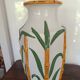 large bamboo vase signed Cartens Germany 1960