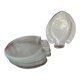 8 assiettes poisson