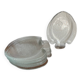 8 assiettes poisson