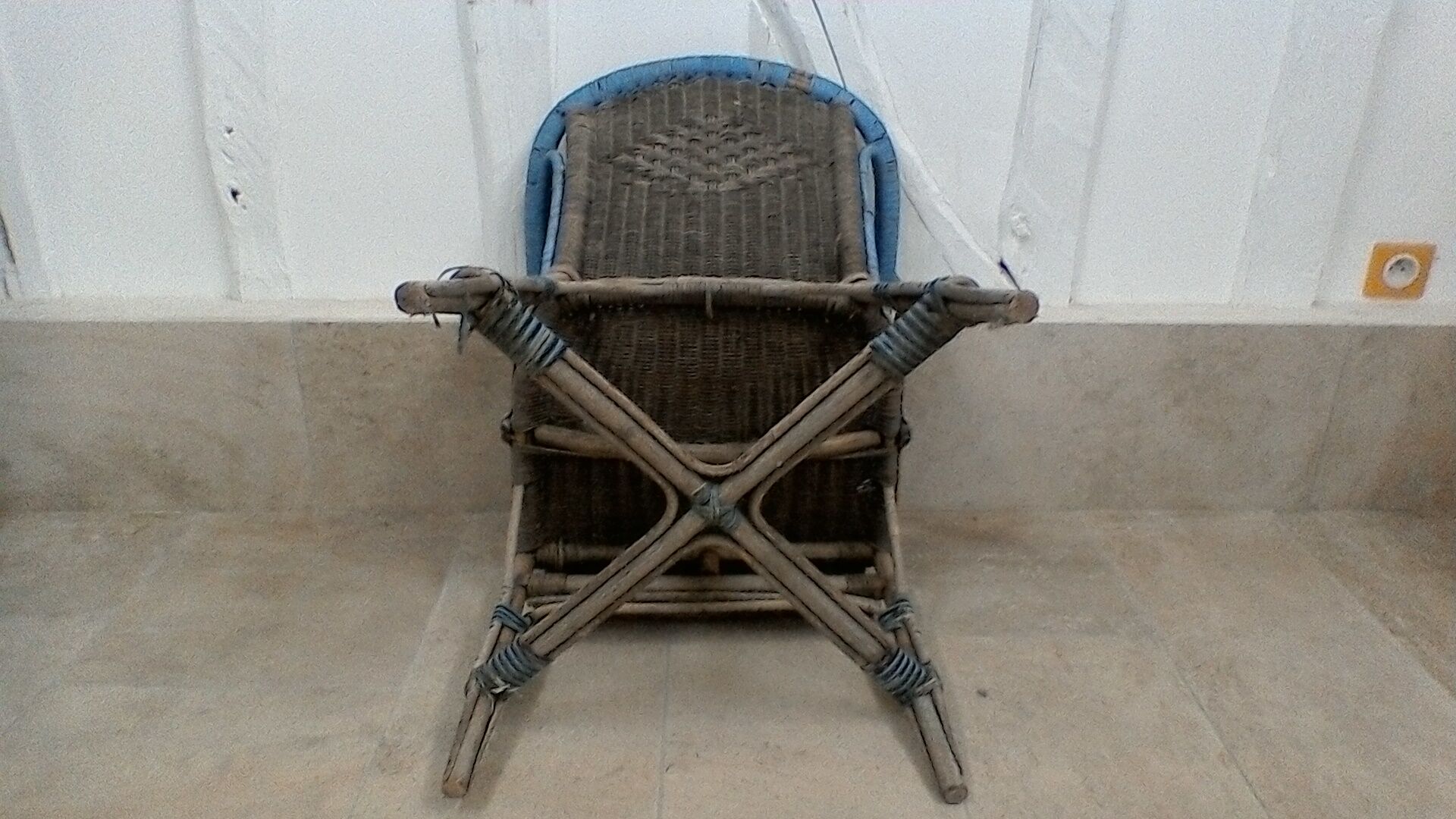 Rattan chair, vintage