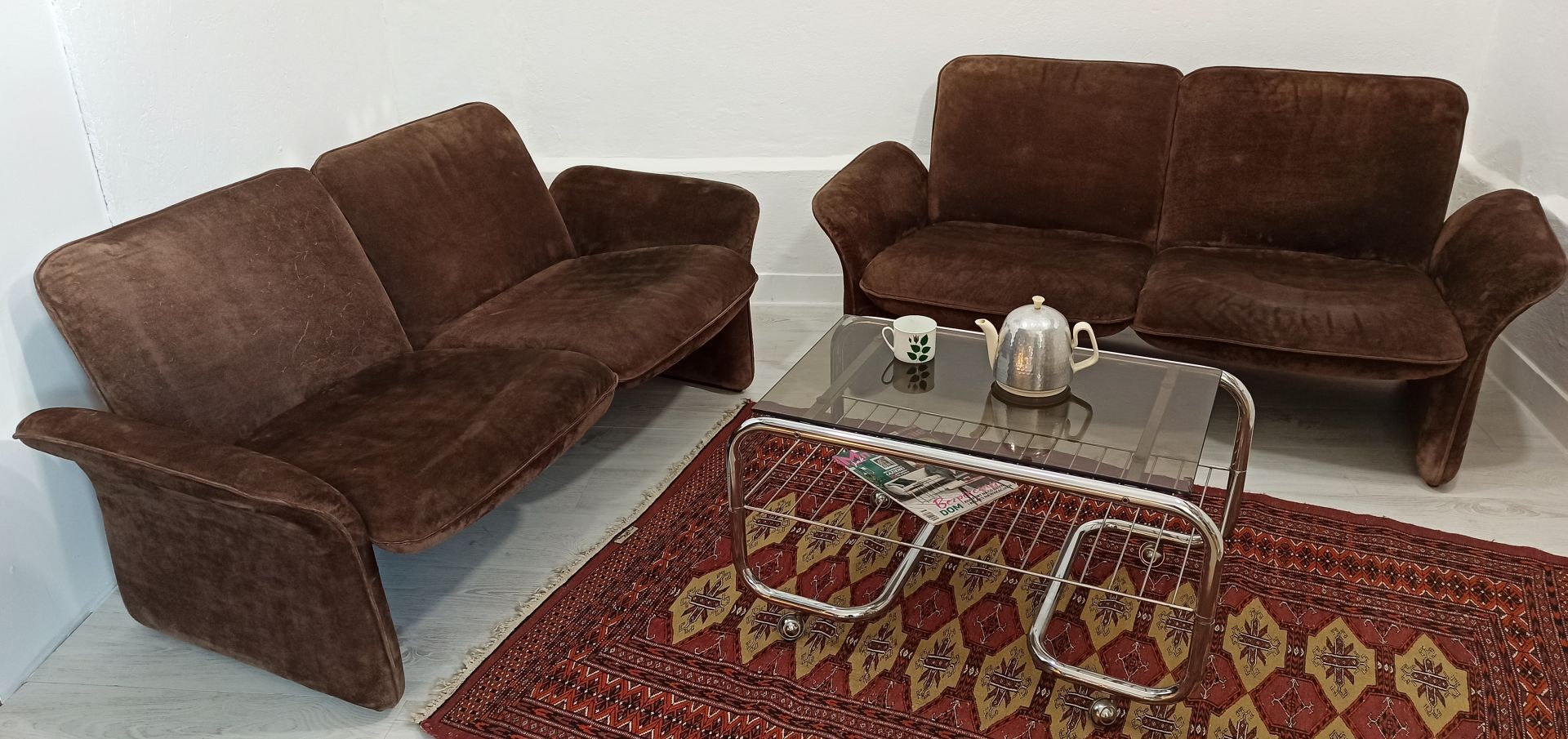 DS50 Sofa Set from de Sede, 1970s, Set of 4