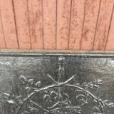 Fireplace plate