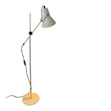 Petit lampadaire flexible blanc vintage