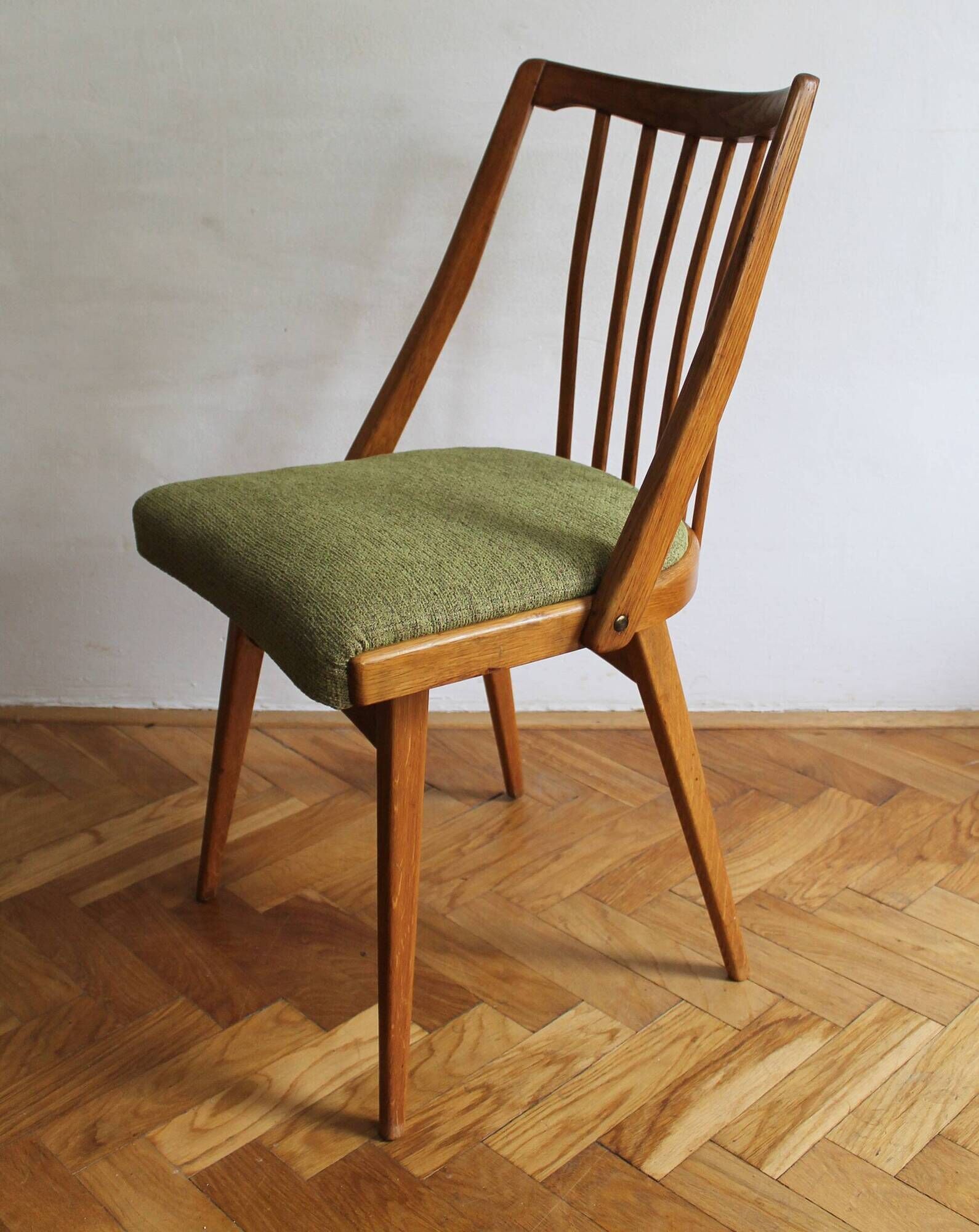 Set of Four 1960's Chairs by Antonin Suman for TON