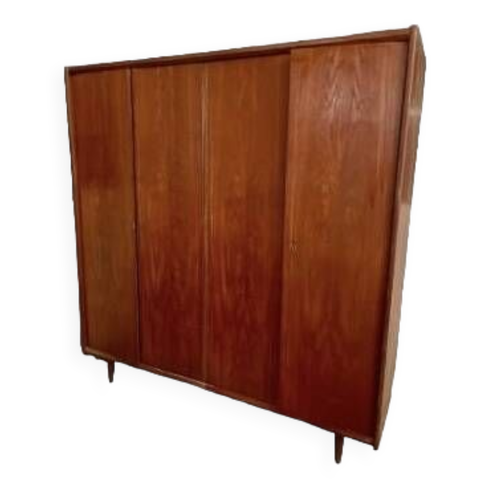 Vintage Scandinavian teak wardrobe