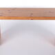Vintage pine wood sidetable and or bench by Aksel Kjersgaard Odder Denmark