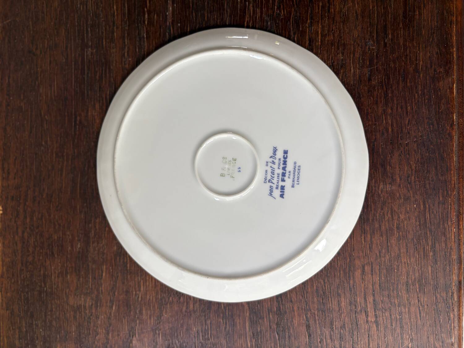 Assiette vintage Jean picart Ledoux pour Air France