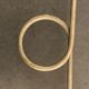 Swedish design candle holder in granite, metal and brass, 1980, height 39 cm