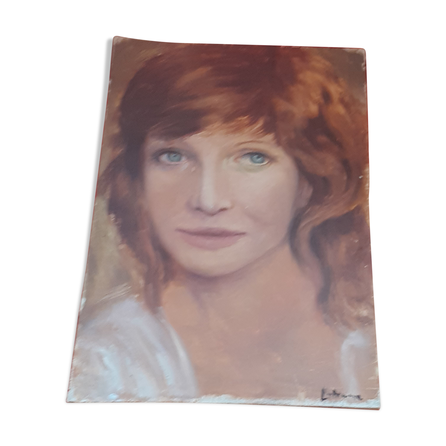 Portrait of a woman from the 50s
