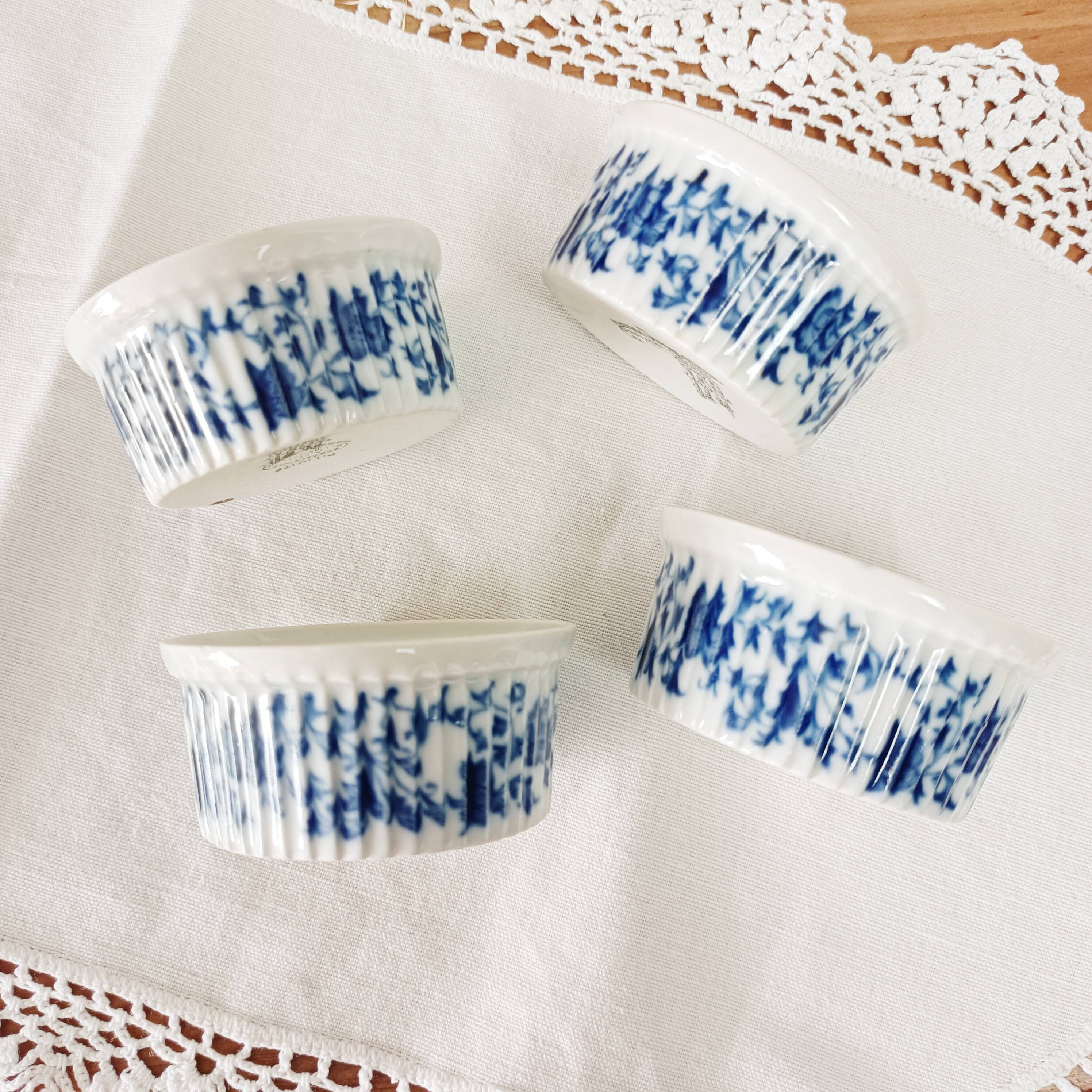 Set of 4 ramekins Pillivuyt Country style