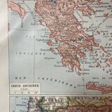 Map of ancient and modern Greece from 1922