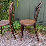 Lot of two bistro chairs No.14 from Thonet