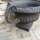 Pair of cast iron medicis