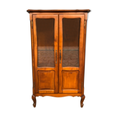 Vitrine en merisier