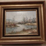 Oil on canvas signed Etienne Bellan (1922-2000)