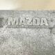 Industrial french dark blue enamel pendant lamp from mazda, 1960s