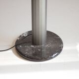 Valenti Luce uplighter with glass shade, Italy 1980s-1990s