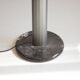 Valenti Luce uplighter with glass shade, Italy 1980s-1990s