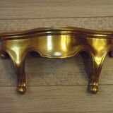 Vintage Ornate Gold Resin Wall-Mounted Mirror & Matching Console Table 5055