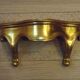 Vintage Ornate Gold Resin Wall-Mounted Mirror & Matching Console Table 5055
