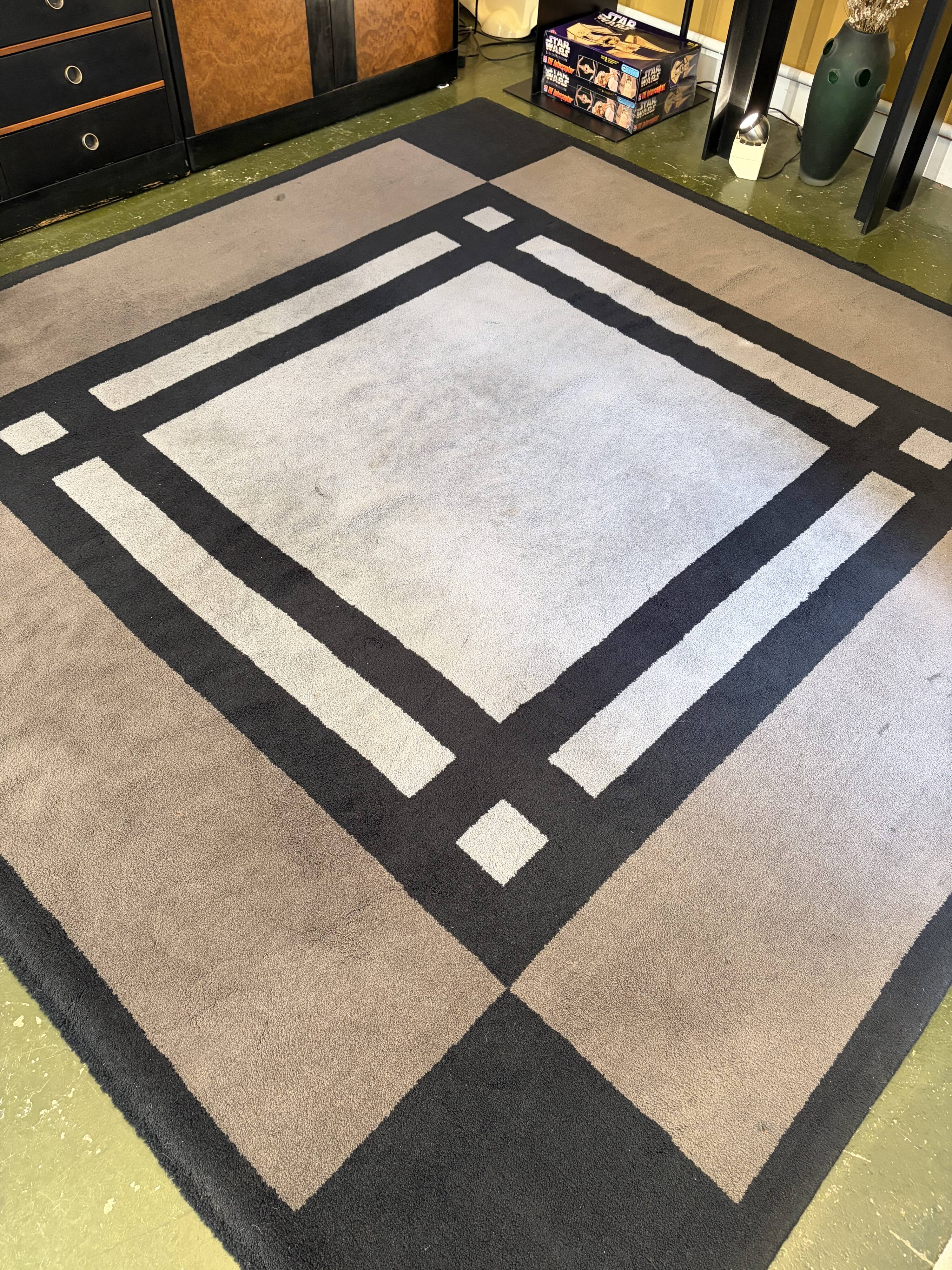 Toulemonde carpet, Romanex from Boussac, 1980