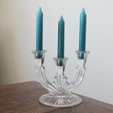 Vintage Crystal Candle Holder Chandelier