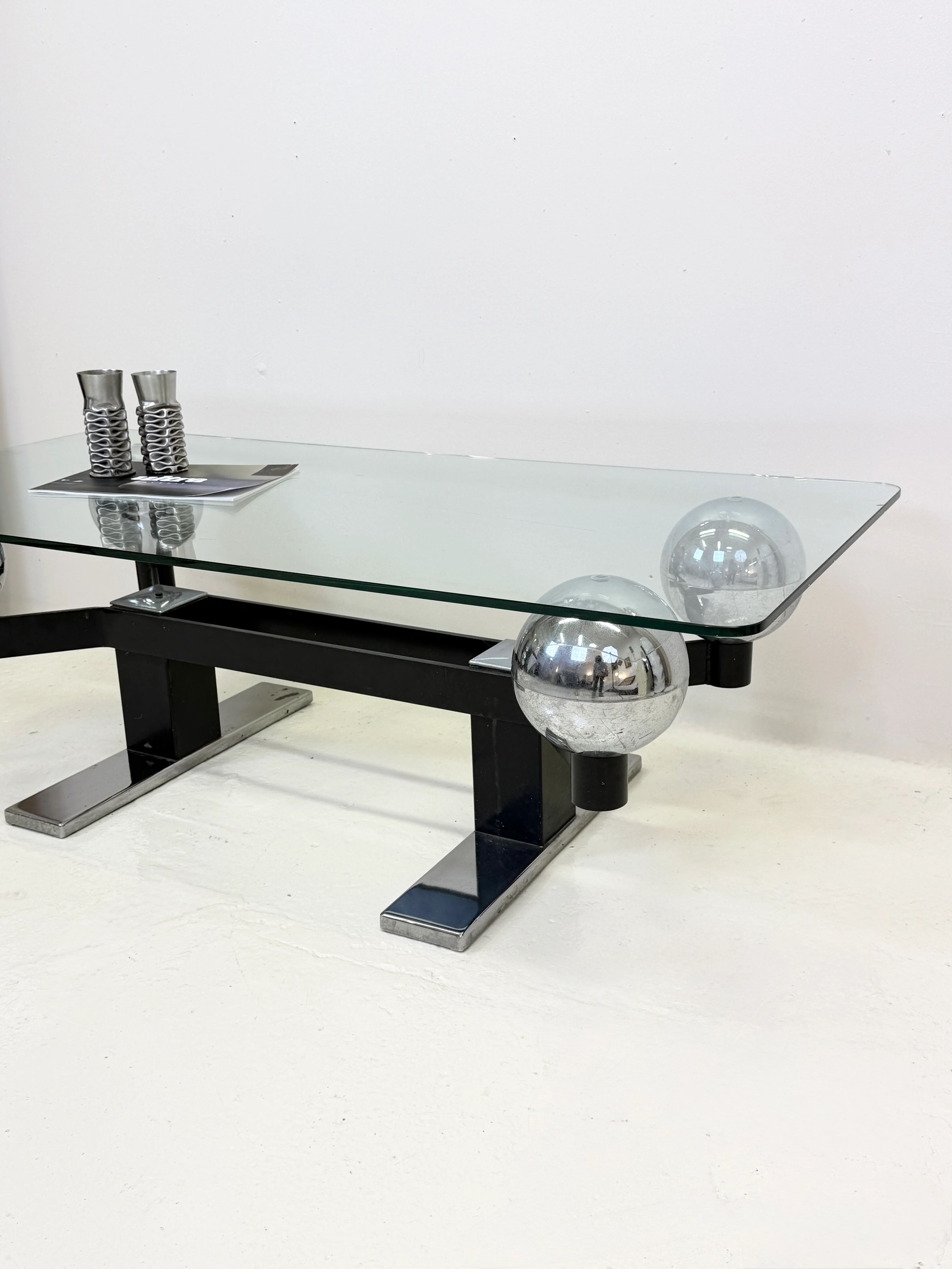 Sputnik coffee table - Space Age, 1970s