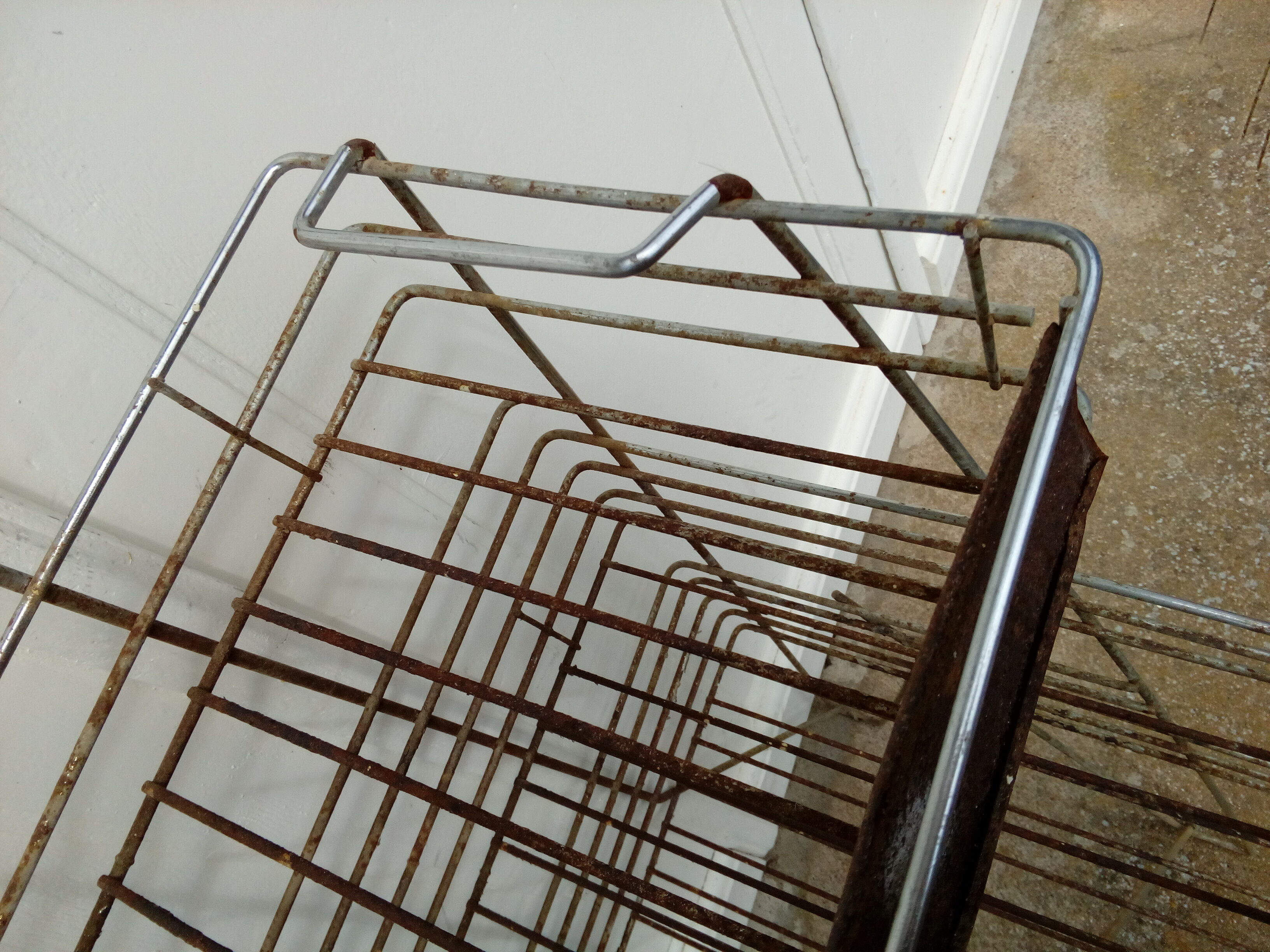 Grocery store display, trade shelf