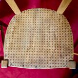 Ensemble de 5 chaises bistrot-années 40