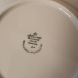 Lot 6 assiettes 1 plat porcelaine Seltmann Weiden
