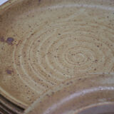 Glazed ceramic service Vallauris 1950'
