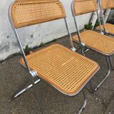 6 plia chairs by Giancarlo Piretti, Castelli circa 1967
