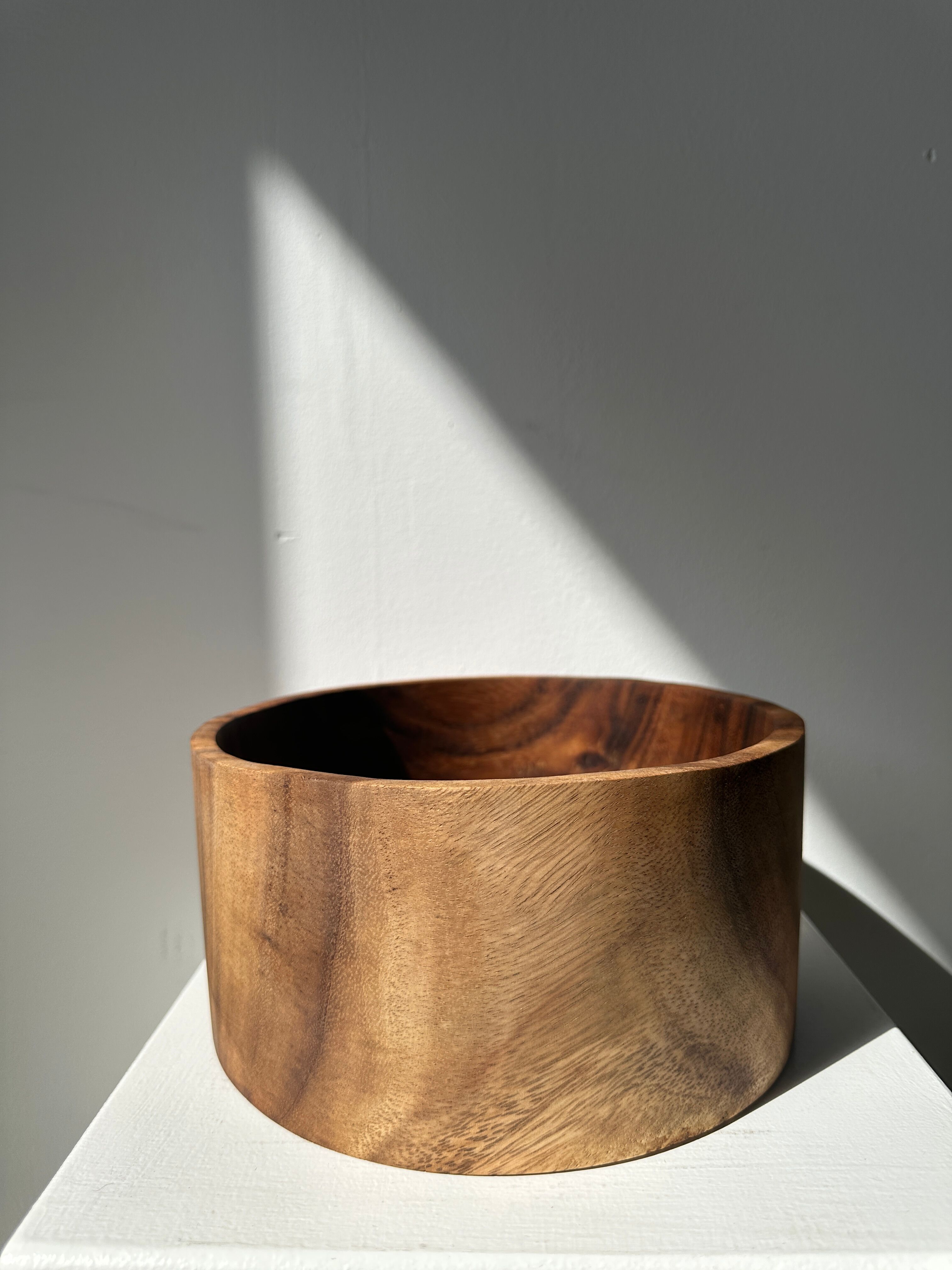 Monoxyl teak cup h:15 d:30