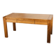 Solid elm desk Maison Renew, France 1980s