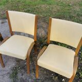 4 bow wood armchair