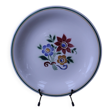 Round serving plate Sarreguemines "Dole" 28cm