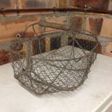 Old iron basket