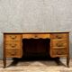 Louis XV period center desk in solid cherry wood circa 1750 Opening in
