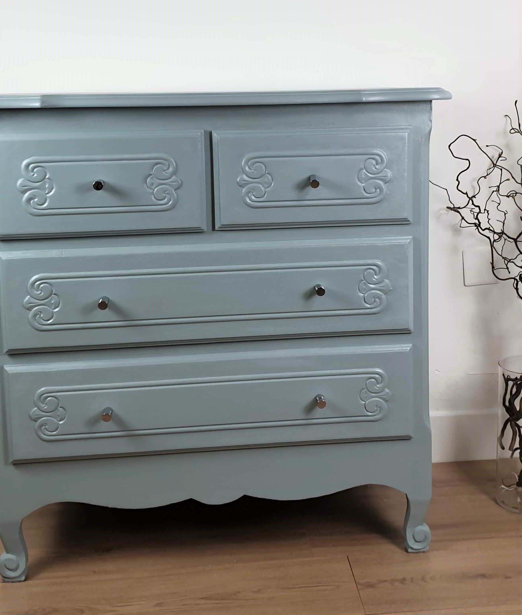Commode bleue provence