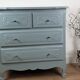 Commode bleue provence